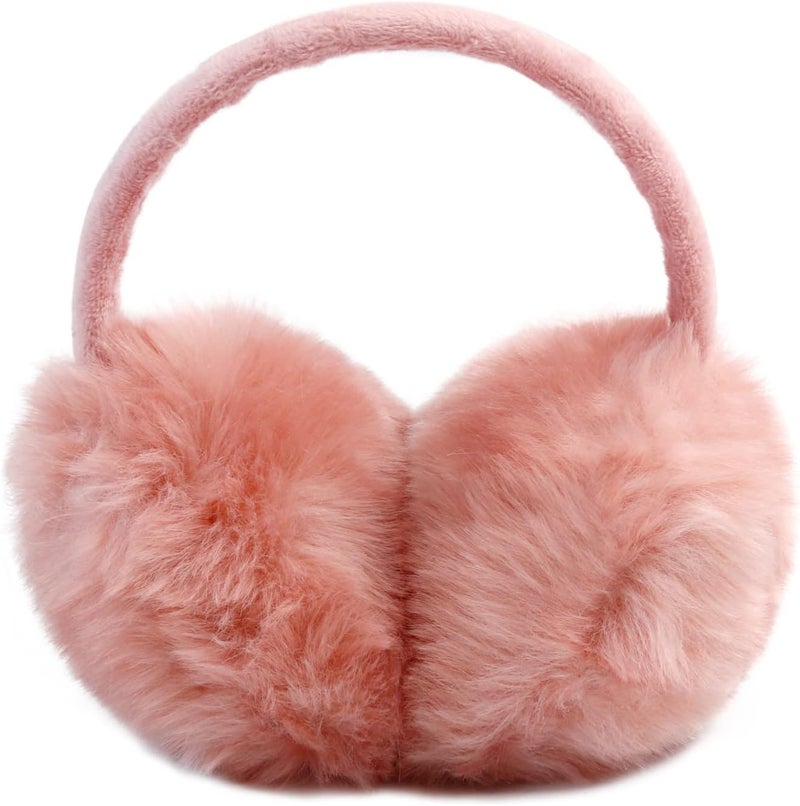 POXIMI Store Women Winter Earmuffs Girl Ski Adjustable Ear Covers for Cute Bow Ear Warmer Outdoor Earmuff Fleece Lining - Image 1